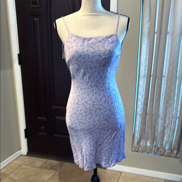 Zara Lavender Floral Mini Dress - Picture 1 of 5